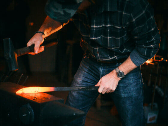 La forge d'Ernest Delannoy