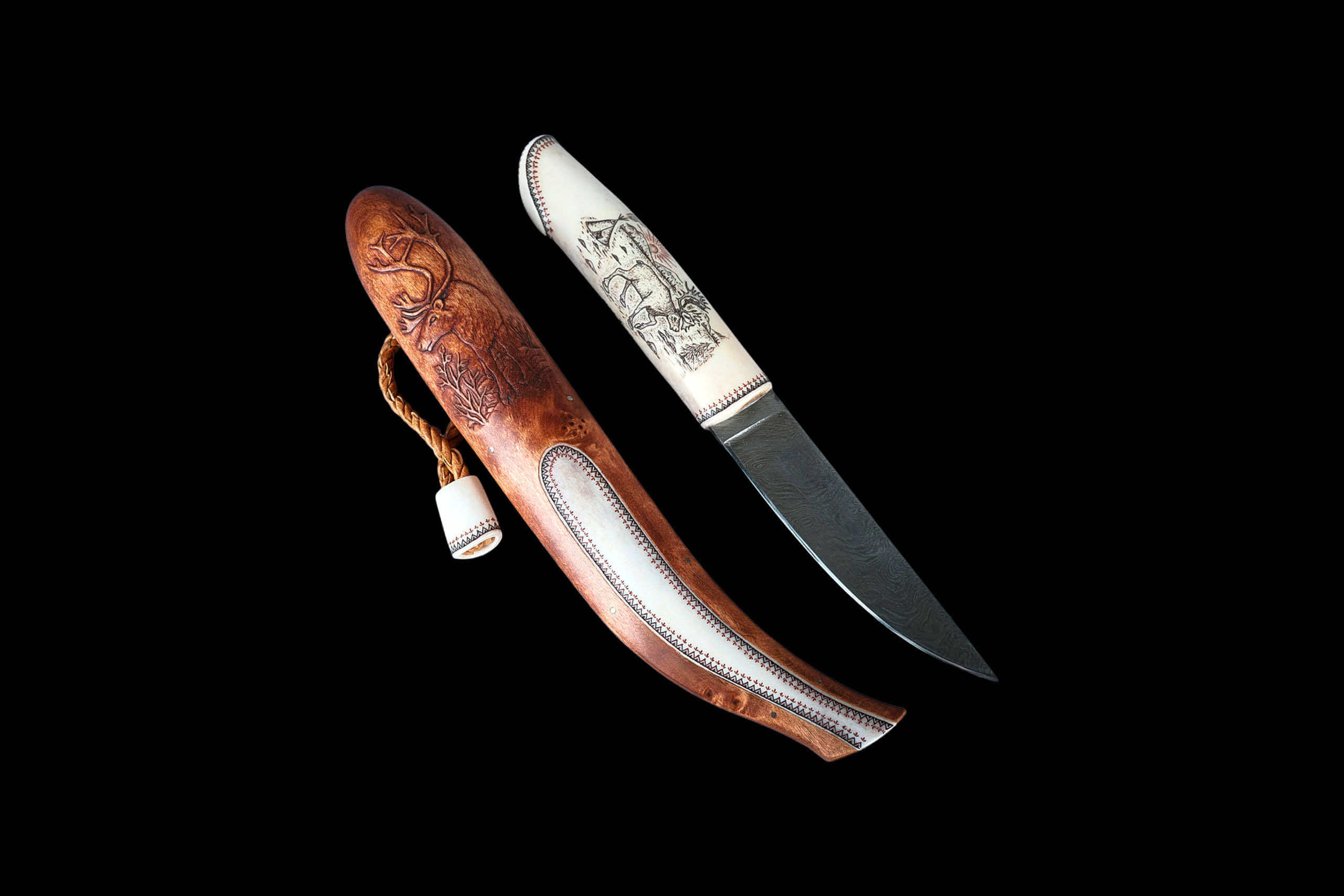 Puukko signé Yevgeny Rusinov