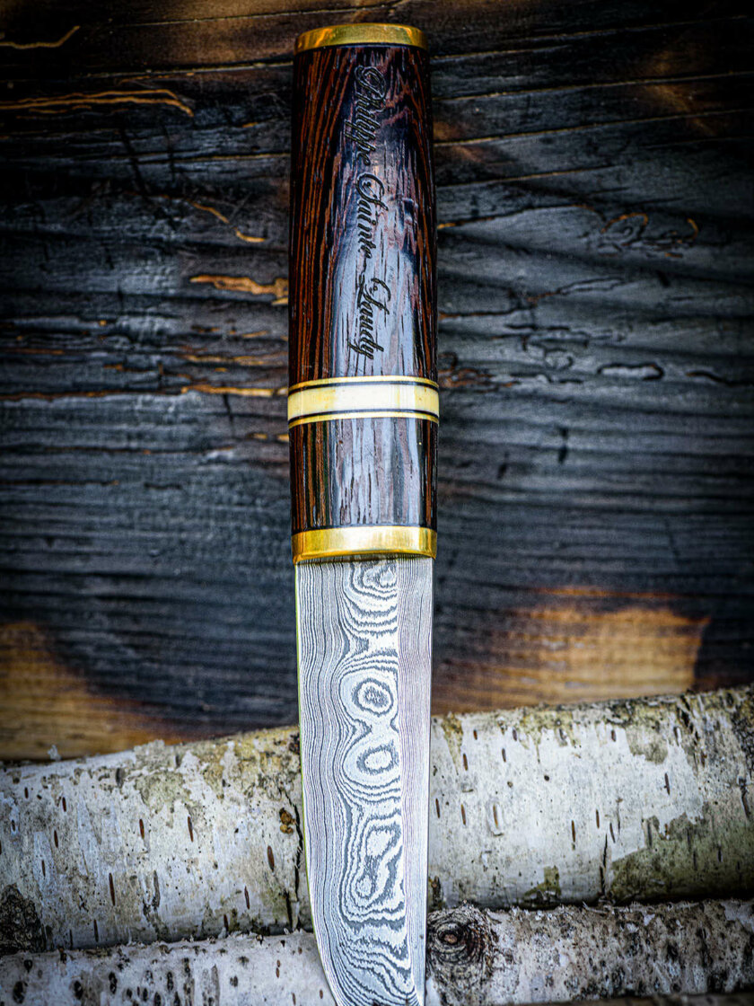 Puukko damas sur-mesure